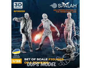 Spalah kit figurine SP30235 Zombies 1/35