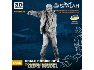 Spalah kit figurine SP29735 Zombie Rotter 1/35