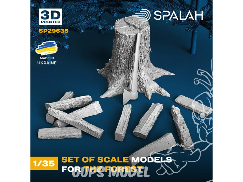 Spalah kit figurine SP29635 Pour la forêt 1/35