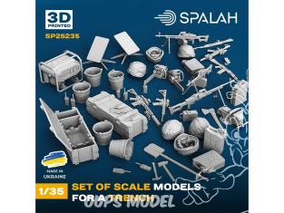 Spalah kit figurine SP25235 Pour une tranchée 1/35