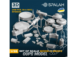 Spalah accessoire diorama SP27635 Pour la rue 1/35