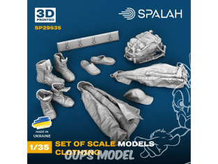 Spalah kit figurine SP29535 Vêtements 1/35