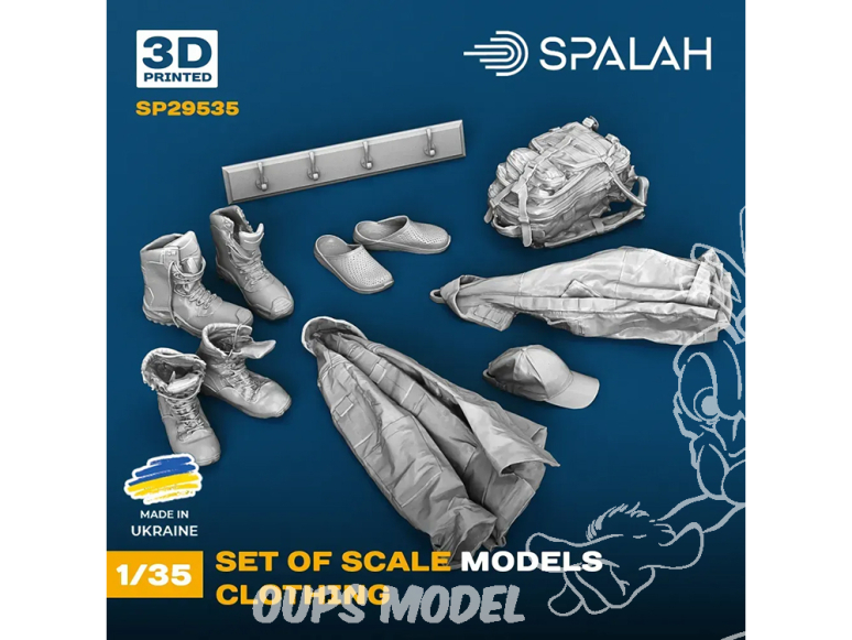 Spalah kit figurine SP29535 Vêtements 1/35