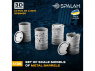 Spalah kit figurine SP29435 Barils métalliques 4 piéces 1/35