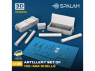 Spalah kit figurine SP28835 Ensemble d'obus d'artillerie de 105 mm 1/35