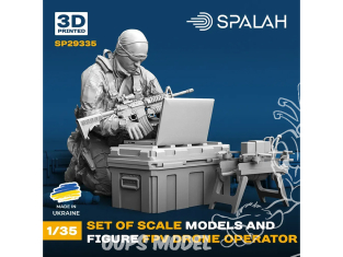 Spalah kit figurine SP29335 Opérateur de drone FPV 1/35