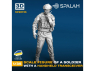 Spalah kit figurine SP28735 Soldat avec émetteur-récepteur portatif 1/35