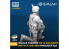 Spalah kit figurine SP28535 Soldat avec un projectile de 105 mm 1/35