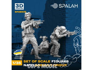 Spalah kit figurine SP28935 Groupe d'assaut de l'OTAN 1/35