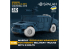 Spalah SP26635 Roues GOODYEAR WRANGLER pour camions militaires HMMWV avec 24 boulons 5p 1/35