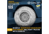 Spalah SP26635 Roues GOODYEAR WRANGLER pour camions militaires HMMWV avec 24 boulons 5p 1/35