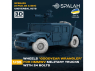 Spalah SP26435 Roues GOODYEAR WRANGLER pour camions militaires HMMWV avec 24 boulons 5P 1/35