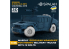 Spalah SP26535 Roues GOODYEAR WRANGLER pour camions militaires HMMWV avec 124 boulons 5P 1/35