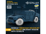 Spalah SP26535 Roues GOODYEAR WRANGLER pour camions militaires HMMWV avec 124 boulons 5P 1/35