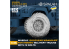 Spalah SP26535 Roues GOODYEAR WRANGLER pour camions militaires HMMWV avec 124 boulons 5P 1/35