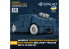 Spalah SP26535 Roues GOODYEAR WRANGLER pour camions militaires HMMWV avec 124 boulons 5P 1/35