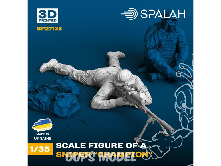 Spalah kit figurine SP27135 Tireurs d'élite Champion 1/35
