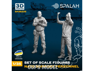 Spalah kit figurine SP26235 Personnel de soutien de l'OTAN 1/35
