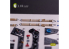 Kelik Decals 3D K35042 FW-190A-8 décalcomanies 3D intérieures pour kit Border Models 1/35