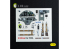 Kelik Decals 3D K32046 Hs-123A-1 décalcomanies 3D intérieures pour kit ICM 1/32
