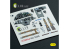 Kelik Decals 3D K32046 Hs-123A-1 décalcomanies 3D intérieures pour kit ICM 1/32