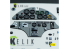 Kelik Decals 3D K32046 Hs-123A-1 décalcomanies 3D intérieures pour kit ICM 1/32