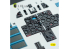 Kelik Decals 3D K32042 Décalcomanies 3D pour l'intérieur de la version export du MiG-21 F-13 kit Trumpeter 1/32