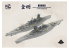 Border model maquette bateau BS-006 Kongo IJN Cuirassé rapide Japonais 1/350