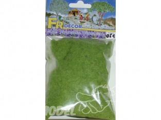 Fr Décor 051 Matériaux de flocage POIL 3mm vert printemps