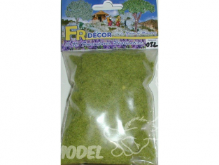 Fr Décor 052 Matériaux de flocage POIL 3mm vert clair