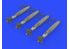 Eduard kit d'amelioration brassin Big SIN648154 Armement F/A-18C Eduard / Kinetic 1/48
