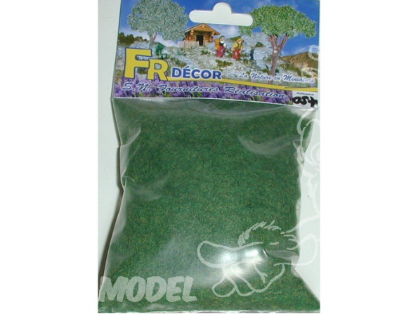 Fr Décor 057 Matériaux de flocage POIL 3mm vert moyen