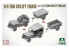 Takom maquette militaire 1026 Jeep 1/4 Ton Utility Truck avec remorque 1/4 Ton Utility trailer 1/16