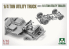 Takom maquette militaire 1026 Jeep 1/4 Ton Utility Truck avec remorque 1/4 Ton Utility trailer 1/16