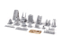 Eduard kit d'amelioration brassin Print 672455 Moteur Messerschmitt Bf 109K-4 Eduard 1/72