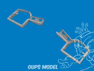 Eduard kit d'amelioration brassin Print 672460 Baies de roue Messerschmitt Bf 109K-4 Eduard 1/72