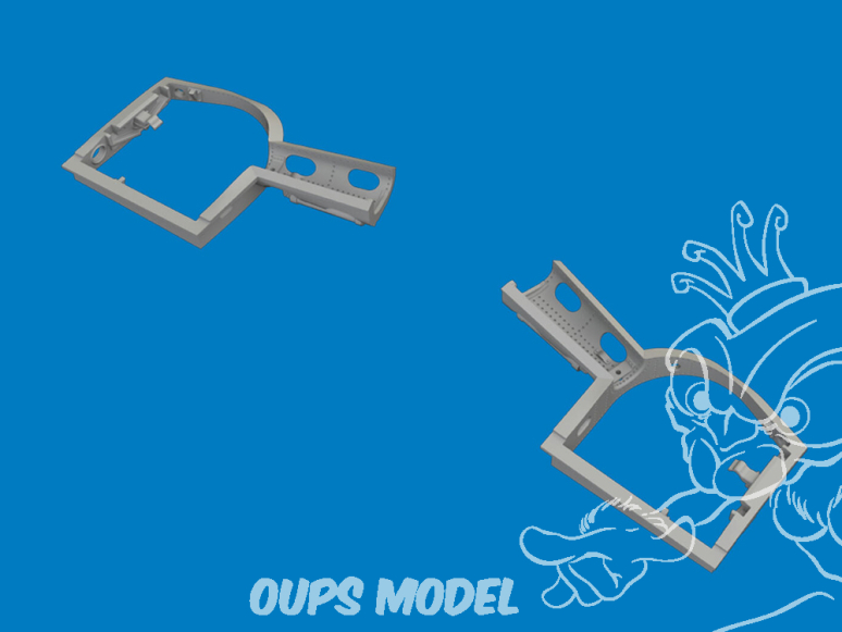 Eduard kit d'amelioration brassin Print 672460 Baies de roue Messerschmitt Bf 109K-4 Eduard 1/72