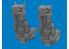 Eduard kit d'amelioration brassin Print 672456 Sièges éjectable F-14D Tamiya 1/72