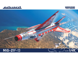 EDUARD maquette avion 84213 MiG-21 F-13 WeekEnd Edition 1/48