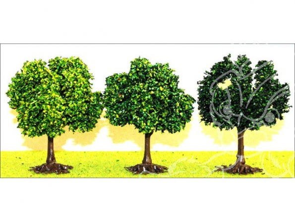 Fr Décor 2151A Arbres 3 Platanes assortis 6cm