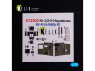 Kelik Decals 3D K72200 Ki-43-II Hayabusa décalcomanies 3D intérieures pour kit Arma Hobby 1/72