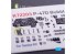 Kelik Decals 3D K72203 P-47D Bubbletop décalcomanies 3D intérieures pour maquette Tamiya 1/72
