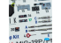 Kelik Decals 3D K72204 MiG-19P/PM décalcomanies 3D intérieures pour kit ClearProp 1/72