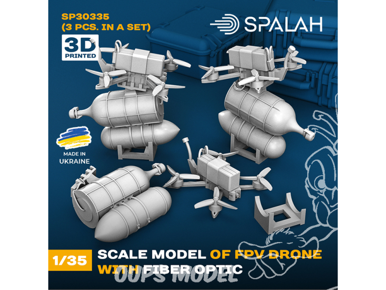 Spalah armement SP30335 Drone FPV à fibre optique 1/35