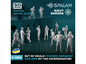 Spalah figurines SP00153 Marins de la Kriegsmarine allemande 48 pièces 1/350