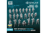 Spalah figurines SP00553 Marins japonais 69 pièces 1/35