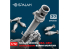 Spalah armement SP10072 Mortier ukrainien de calibre 82 mm KBA-48M 1/72