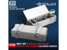Spalah armement SP17072 Boîtes pour mines de calibre 120 mm (2 pièces) 1/72