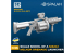 Spalah armement SP27335 Lance-grenades Milkor M32A1, lot de 5 1/72