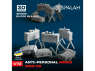 Spalah armement SP11272 Anti-personnel mines MON-50" 10 pcs. 1/72